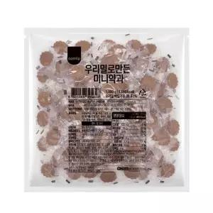 삼립약과 삼립 우리밀 미니 약과 1kg 대용량 한과 전통간식