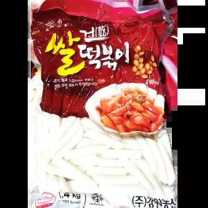 쌀떡볶이떡 (강원농산 진공 가는것 1.4K) X6 백반집 막대떡 짜장용