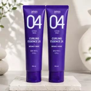 아모스프로페셔널 헤어 컬링에센스 2X 150ml 2개 헤어스타일링 미용실제품