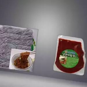 메밀 칼국수 비빔면 세트(1.4kg+비빔장500g)