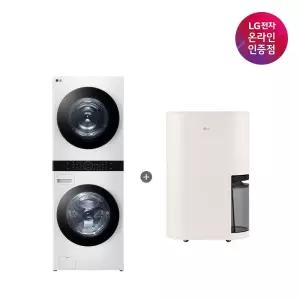LG 트롬 오브제컬렉션 워시타워 + LG 휘센 제습기 (W2421WAMR + DQ214MEGA)