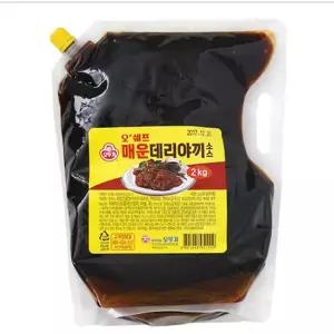 AFOOD 오뚜기 매운 데리야끼 소스 2kg WFLRZR6