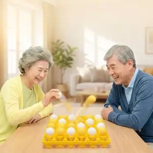 탁구공 빙고 게임 계란판 놀이 핑퐁 보드게임 노인정
