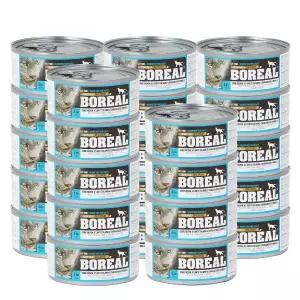 [하프클럽/친절한도그씨]보레알 캣 치킨+연어+오리 80g x  24개  신선한 캐나다 습식캔