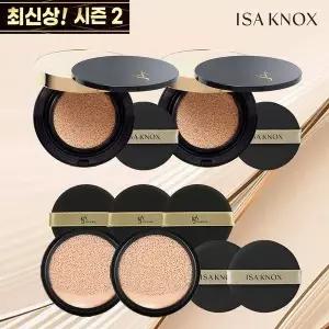 최신상 이자녹스 듀얼커버 쿠션, 본품2+리필2+퍼프3
