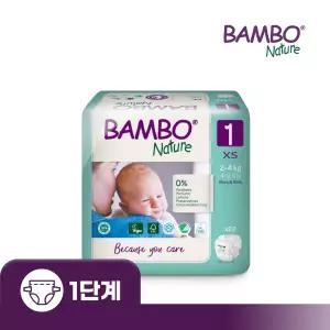밤보그린 기저귀 1단계 밴드형 1팩(22P)