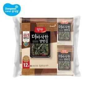 [NS홈쇼핑]양반 더 바삭한김 식탁김 12봉(8장) 3개 (총 36봉)[36023708]