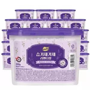 제스타 향기나는 습기제거제 라벤더향 250g×18개입