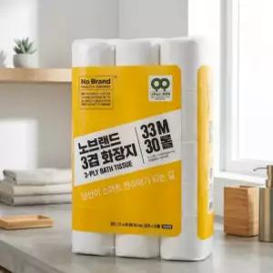 노브랜드 3겹 화장지 33m X 30롤