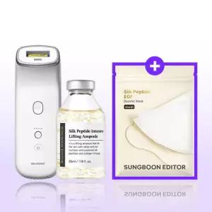 SUNGBOON EDITOR MELASHOT  멜라샷 + 실크펩타이드 리프팅 앰플 35ml (+리프팅 마스크