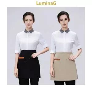 루미나D 방수 허리 앞치마 쉐프 반 45cm k397