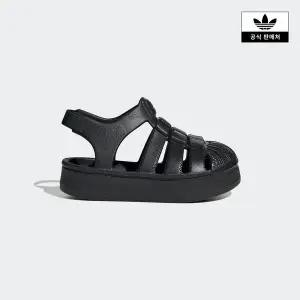 [아디다스키즈](신세계 사우스시티)[adidas kids] (130~160) 슈퍼스타 샌들 (JS2845)