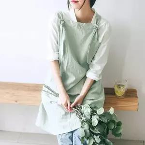 ( )예쁜앞치마 그린 미용실앞치마 미술학원앞치마