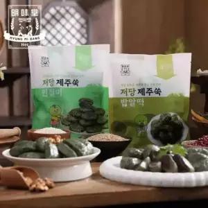 명미당 제주쑥 저당떡(50개)