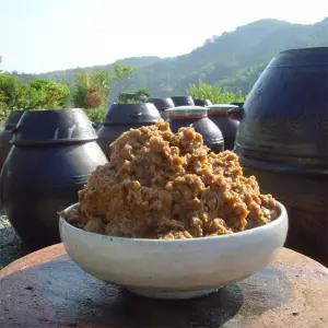 지리산산골 3년숙성 재래식 전통된장 1kg 집된장