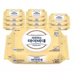 크리넥스 마이비데 키즈 캡40매 9팩