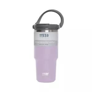 차량 스포츠 내장형빨대 스텐 핸들텀블러 750mL