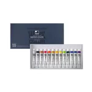 수채화물감 미술 수채 그림물감 전문가 화방 물감 7.5ml 13색