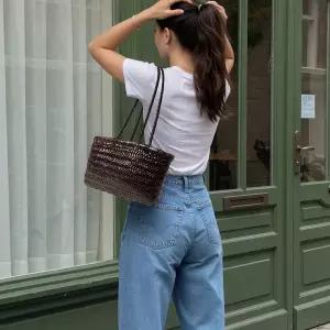 드래곤 디퓨전 단독 미니 플랫 고라 롱핸들 8809 Dark Brown 드래곤백