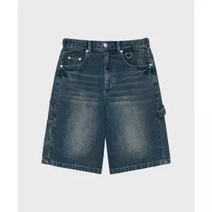 THEVINYLHOUSE CARPENTER DENIM SHORTS BLUE VH2EMUPA60A VH2EMUPA60ABL 3381770