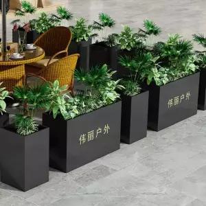 대형 시멘트 화분 플랜트 사각 옥상 사각 베란다 박스