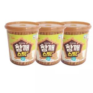 청우 참깨스틱 220g X 3개 참깨과자 아기과자