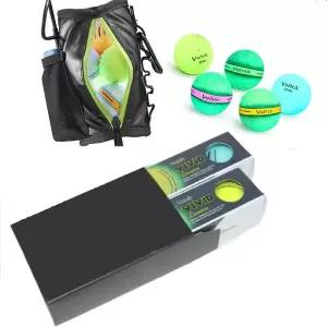 [볼빅] 비비드 루미나 야광&형광볼 6구골프공 UV LED 파우치 포함