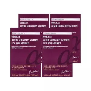 여에스더 리포좀 글루타치온 다이렉트 12X 알파 네트워크 445mg 30매 4개/mjc