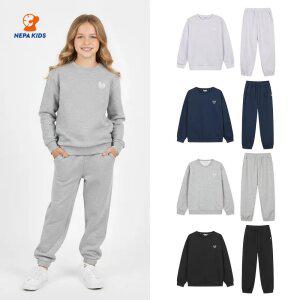 NEPA KIDS 네파키즈 공용 에센셜 맨투맨 세트 KMC5952