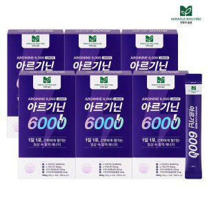 미라클루틴 아르기닌 6000 6박스 (20gx84포) / 고함량 에너지부스터 헬스부스터 액상스