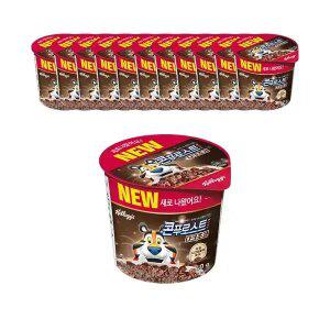 켈로그 콘푸로스트 다크초코 컵, 40g, 12개