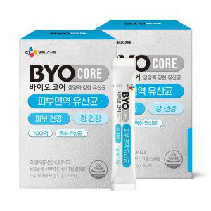 CJ바이오코어 피부면역 유산균 1개월분, 30포, 2개