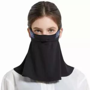 바놀루 UPF 50 자외선 차단 마스크 - 스 실크 넥 게이터 재사용 가능한 여성 남성용 통기성 쿨링