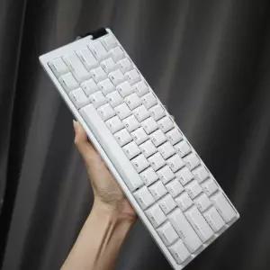 젤리 크리스탈 키캡 투명 화이트 우팅60 HE V2 우팅80 HE 자석축 키보드 키캡