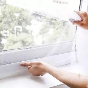 창문 부착 해충차단 망사 실내 벌레막이 통풍 유지 여름철 필수 가정용 창틀 보호