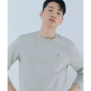 [게스]데일리티 캐주얼상의 3color 오리지널 미니삼각 맨투맨 NQ1K5910 1K 604582
