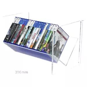DVD수납장 CD 정리함 게임 수납함 거치대 보관랙 앨범 틈새장 아크릴 레코드 보관함