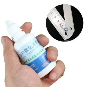50ml 스테인리스 스틸 플럭스 배터리 전극 납땜 빠른 수리 클린 프리 강력