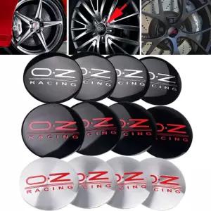 4 개 56MM 3D 자동차 휠 센터 휠 허브 캡 자동 수리 스티커 장식 액세서리 케이스 OZ 레이싱 카