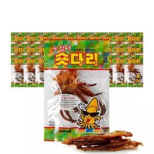 한양식품 오징어 숏다리 술안주 간식 20g 30개 GST MNS