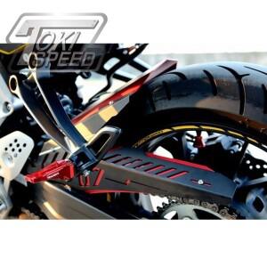 야마하 MT-07 FZ07 2014-2022 오토바이 액세서리 리어 펜더 머드가드 체인 커버 보호대 포함
