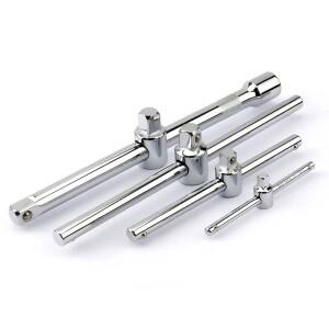 110-300mm T형 소켓 브레이커 바 라쳇 드라이버 및 자동차 수리용 1/4인치 임팩트 슬라이딩 연장