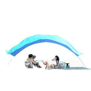 대형 캠핑 방수 옥타곤 버터플라이 야외 차양막 텐트 그늘막 비치 관광용 캐노피 어닝