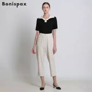 [보니스팍스(Bonispax)] 아웃포켓 세미배기 팬츠 (택가격: 119000원)