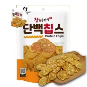 스낵 강아지 바삭한 치킨 단백질 당근 100g 1P 감자칩