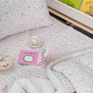 잔꽃무늬 마이크로 모달 침대패드 미로 카페트겸 패드 슈퍼싱글 SS 핑크