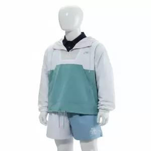 나이키 클럽 마리나 아노락 재킷 M 화이트 데님 터콰이즈 포톤 더스트 HJ1958