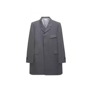 라프리마 톰브라운 수퍼 120수 트윌 클래식 체스터필드 코트 MOC005A 00626 035
