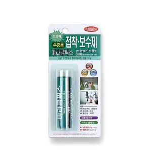 미라클픽스 방수찰흙 메탈용 수중용 57g 임시접합제 우드퍼티 에폭시퍼티 다목적 금속용 점토