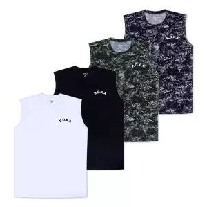 봄 여름 로카 나시 정품 코리아 아미 티셔츠 태극기 쿨 민소매 군인 디지털 px roka